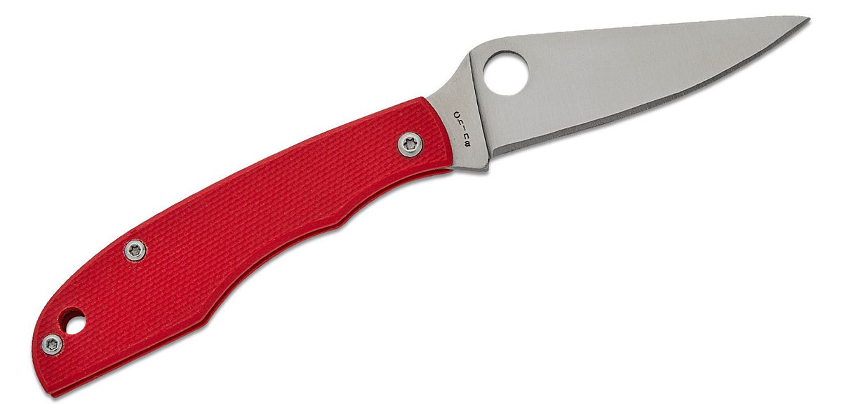SPYDERCO GRASSHOPPER G-10 2.3" RED