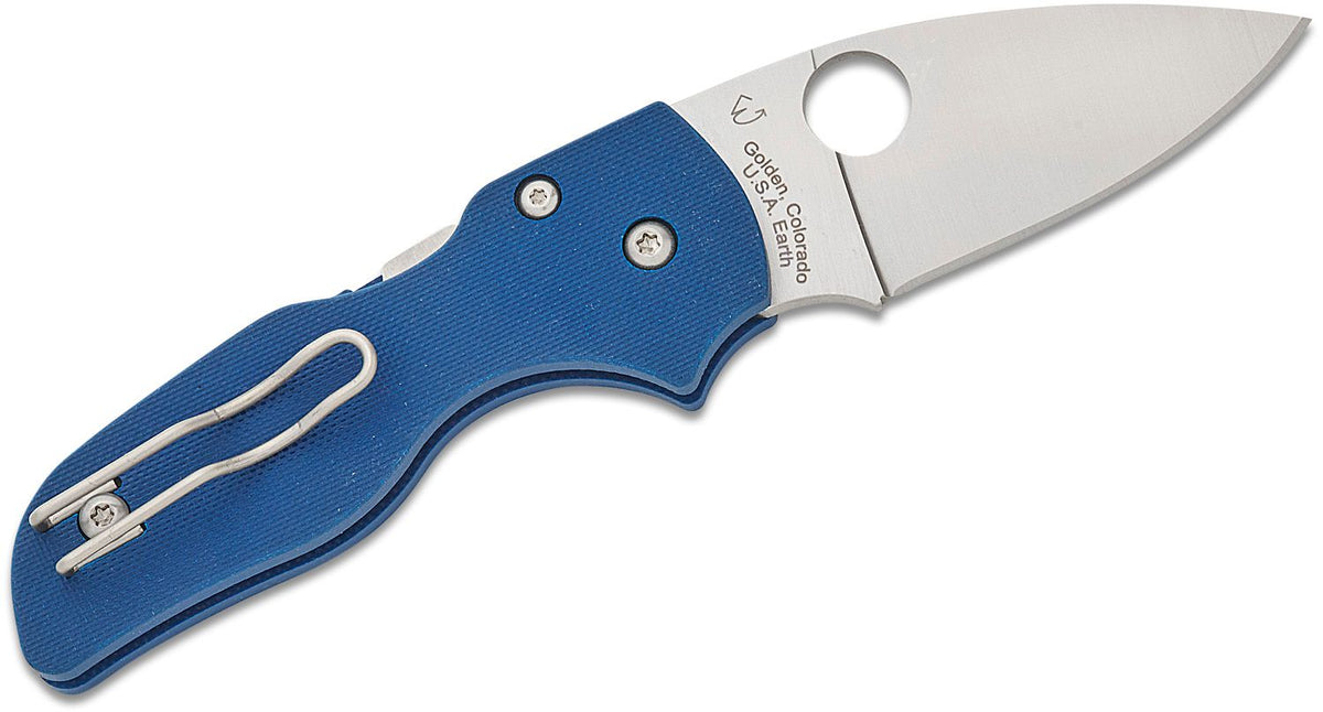 SPYDERCO LIL NATIVE G-10 2.42" BLUE