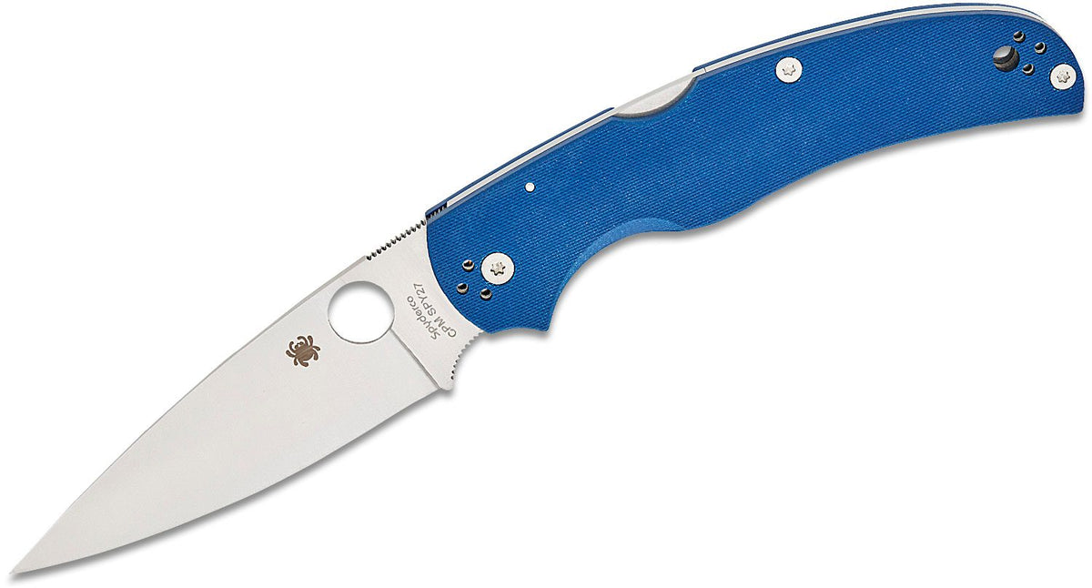 SPYDERCO NATIVE CHIEF G-10 4.08" BLU