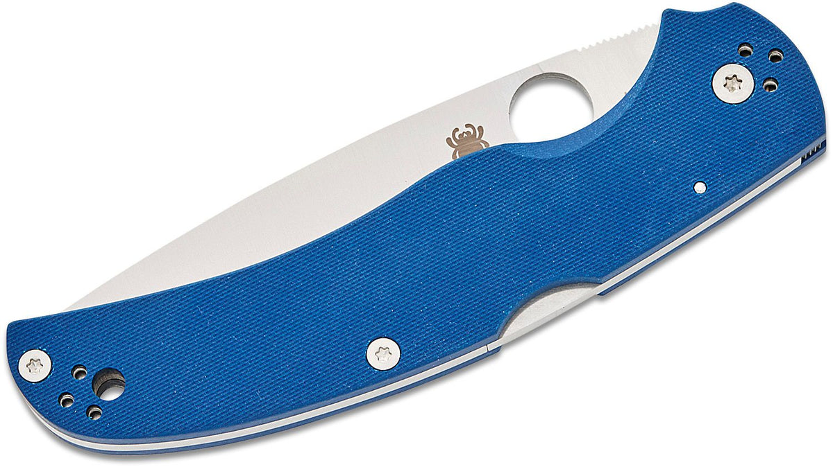 SPYDERCO NATIVE CHIEF G-10 4.08" BLU