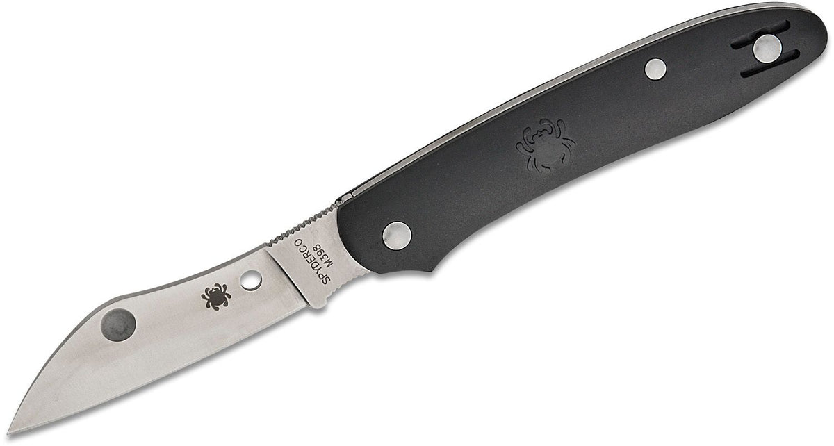 SPYDERCO ROADIE XL LTWT 2.74&quot; BLK