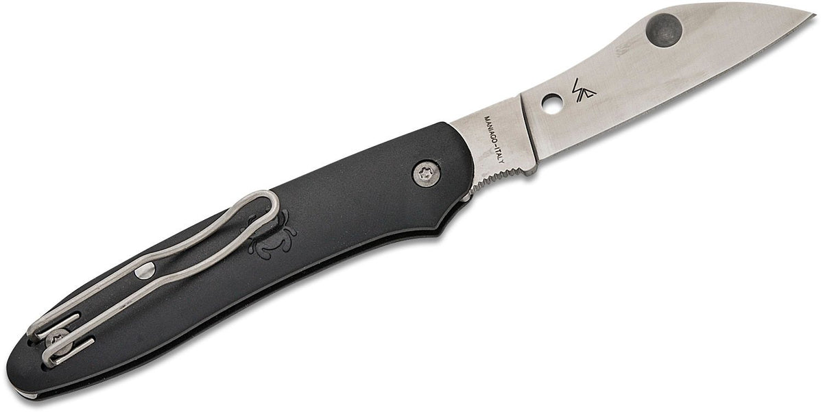 SPYDERCO ROADIE XL LTWT 2.74&quot; BLK