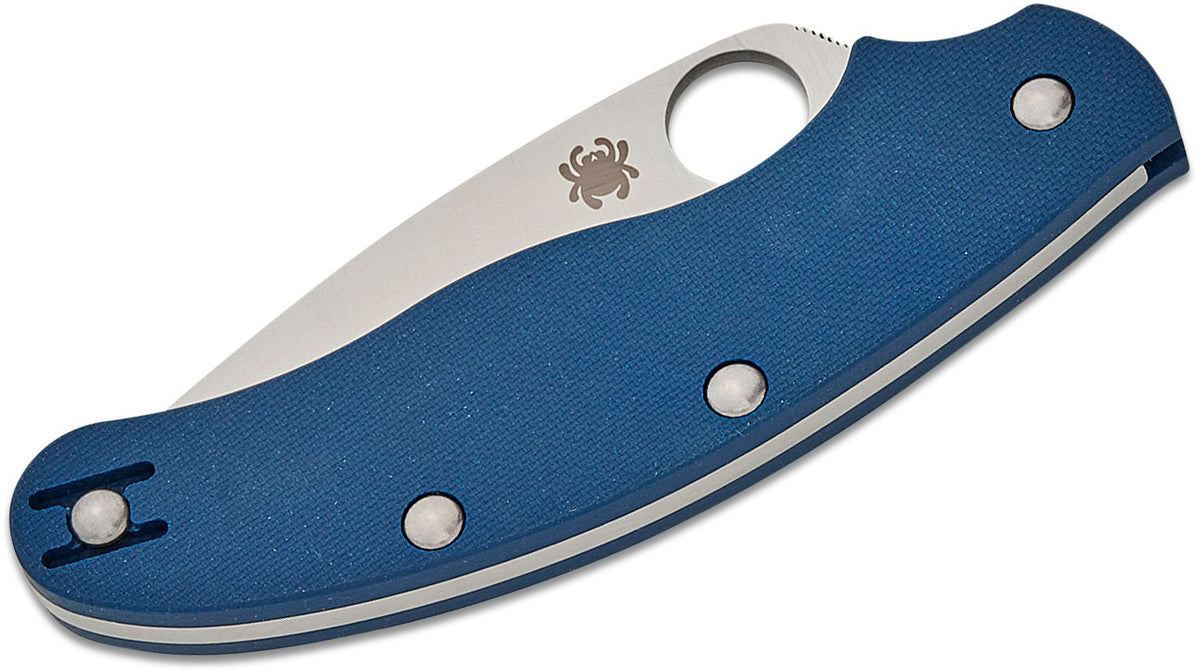 SPYDERCO UK PENKNIFE G-10 2.95" BLUE