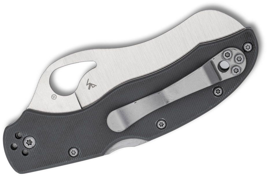 SPYDERCO GOONEY 3.46" GRAY