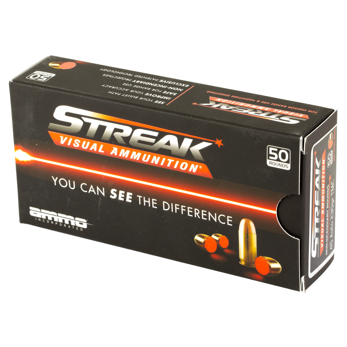 STREAK RED 45 AUTO 230GR TMC 50RD