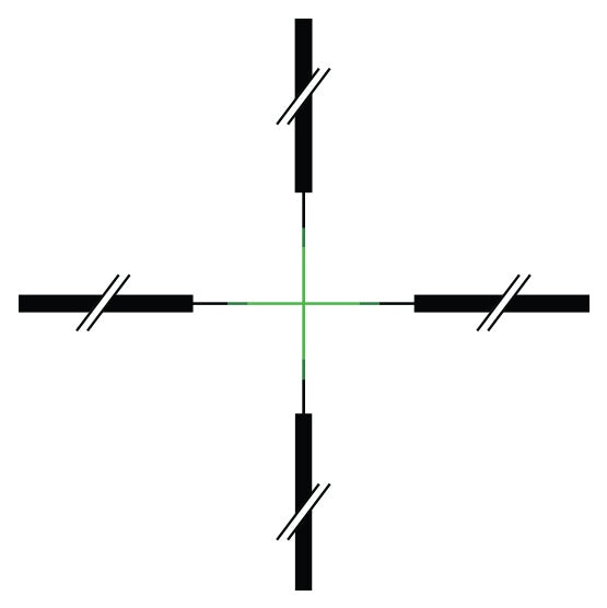 TRIJICON ACOG 2X20 GREEN CROSSHAIR