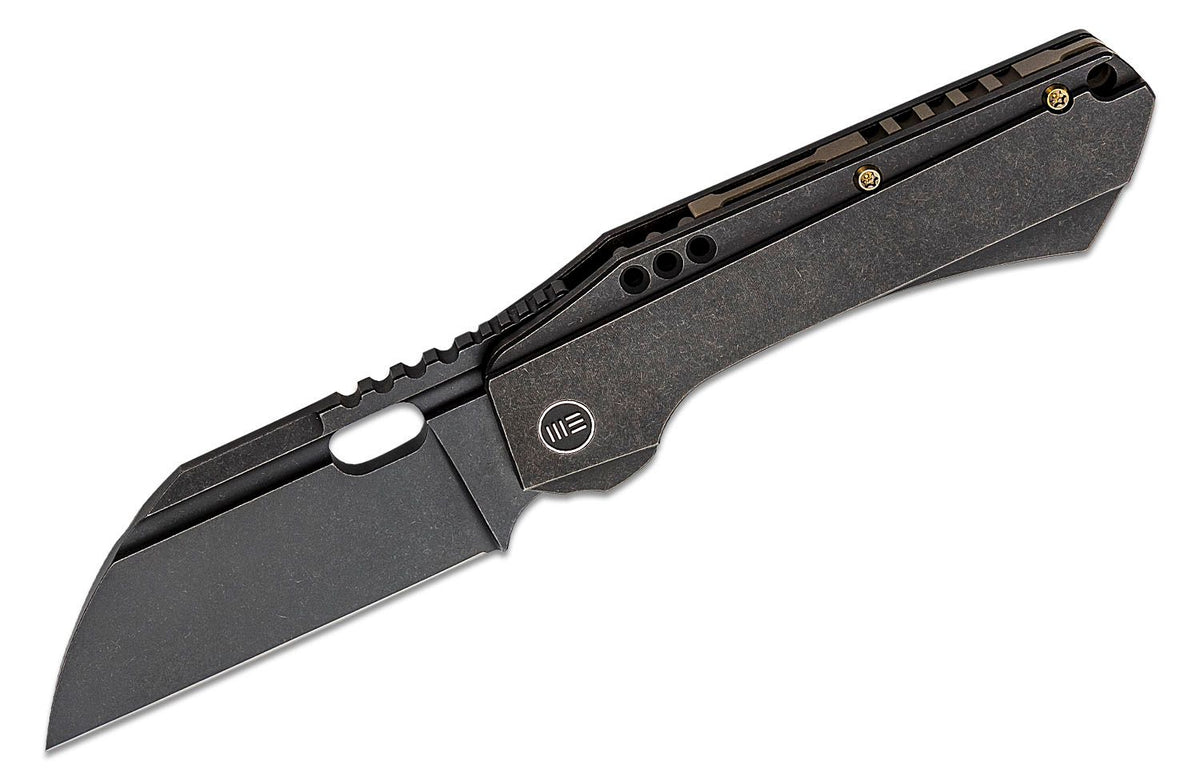 WE KNIFE ROXI 3 3.14" BLACK TITANIUM/BLK STONEWASH