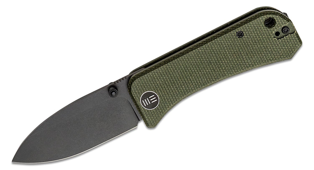 WE KNIFE BANTER 2.9" GREEN MICARTA/BLACK