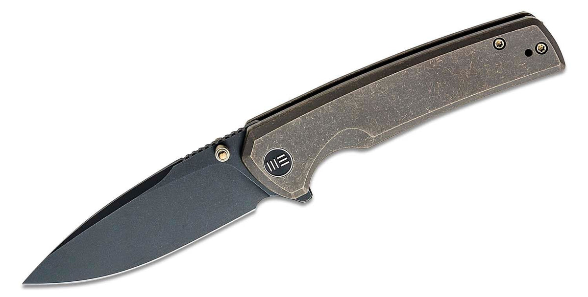 WE KNIFE SUBJUGATOR 3.48" BRONZE TITANIUM/BLACK