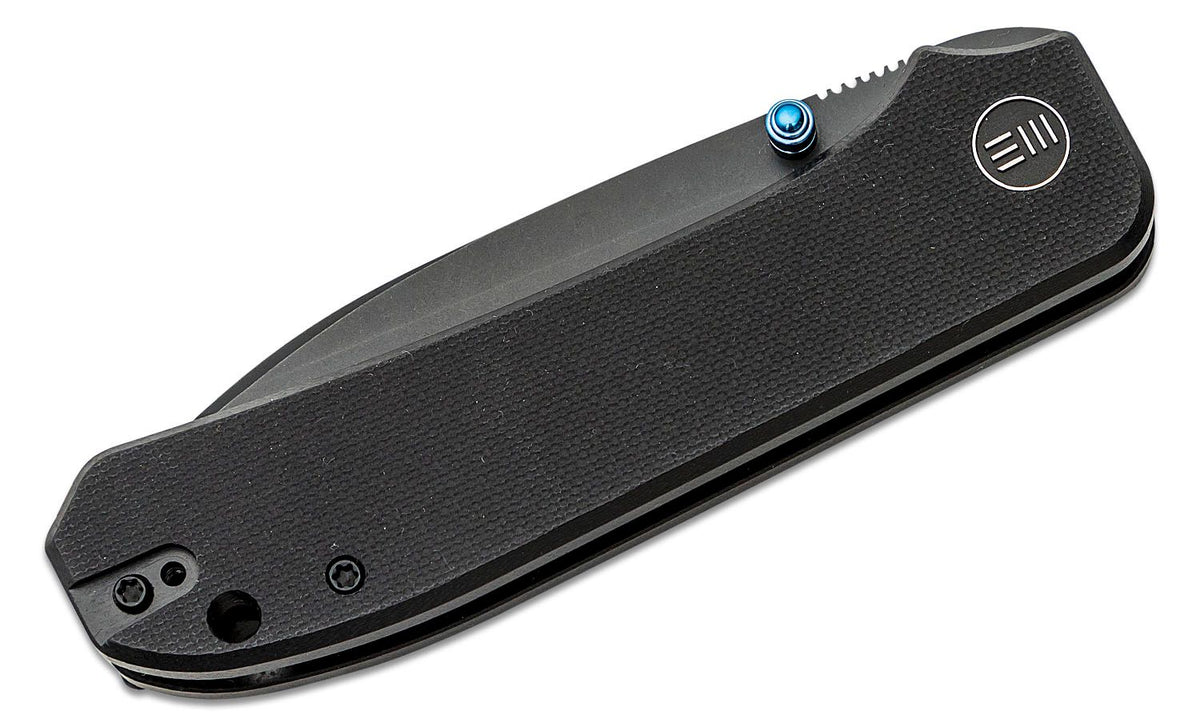 WE KNIFE BIG BANTER 3.69" BLACK G10/BLACK