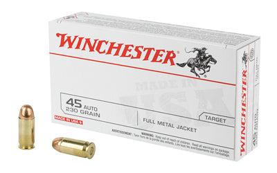 WINCHESTER USA 45 ACP 230GR FMJ-RN 2000RD Case