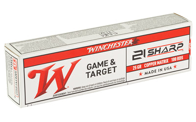 WIN 21 SHARP GAME&TRGT 25GR 100/2000 Winchester Ammunition