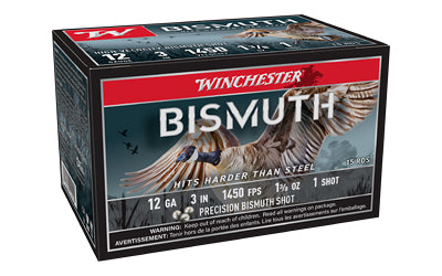 WIN BISMUTH 12GA 3" #1 15/150 Winchester Ammunition