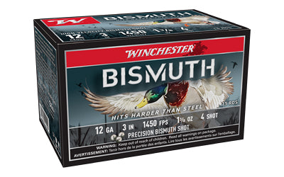WIN BISMUTH 12GA 3" #4 15/150 Winchester Ammunition