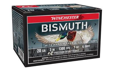 WIN BISMUTH 20GA 3" #4 15/150 Winchester Ammunition