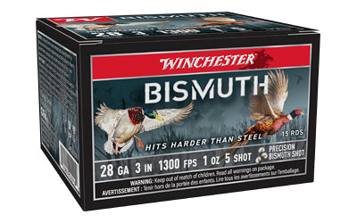 WIN BISMUTH 28GA 3" #5 15/150 Winchester Ammunition