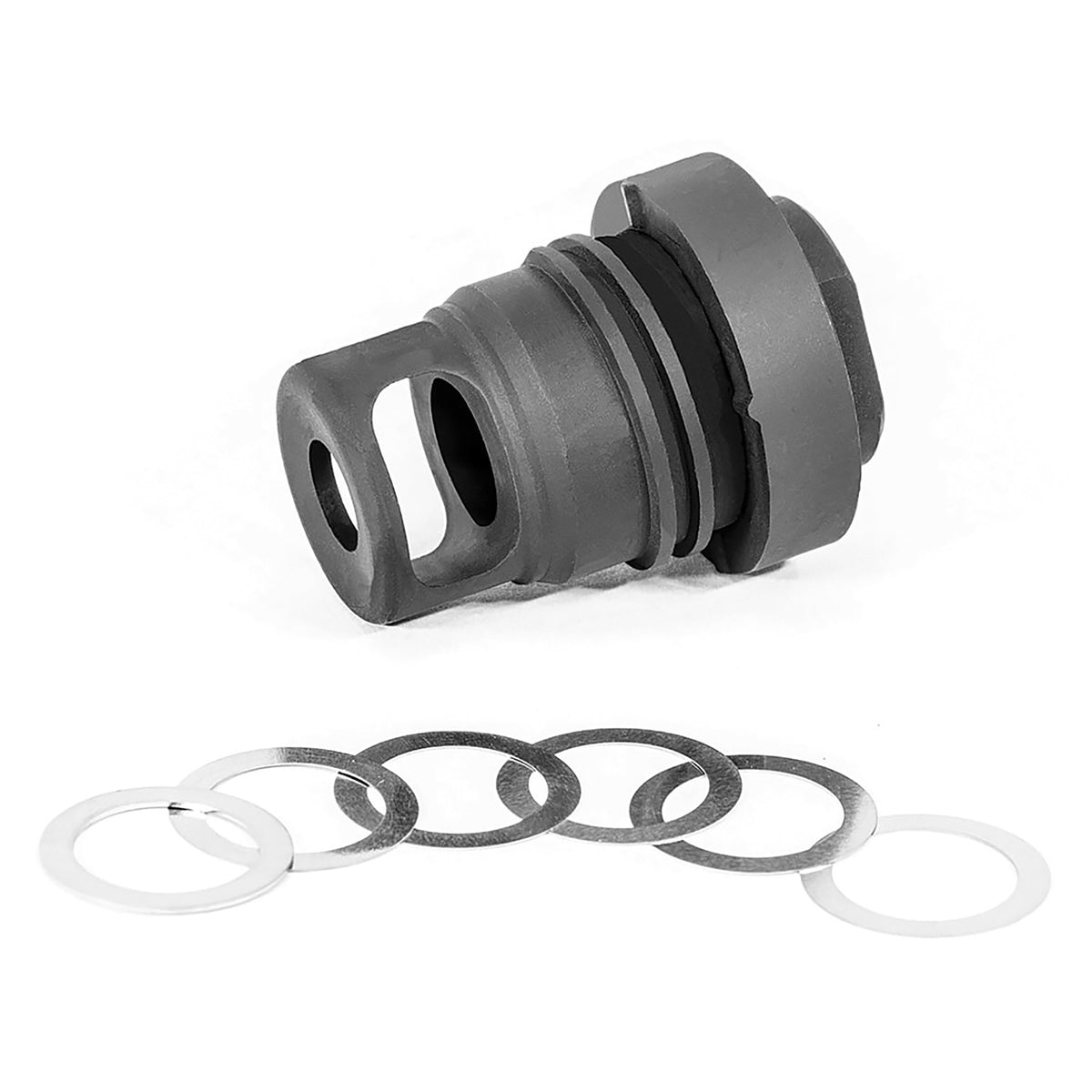 YHM MINI QD MUZZLE BRAKE 9MM 5/8&quot;-24
