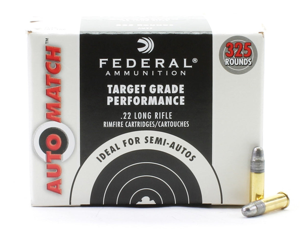 FEDERAL AUTOMATCH 22LR 40GR LEAD-RN 325RD