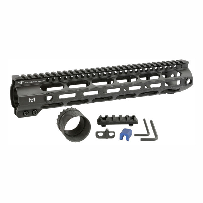 MIDWEST IND HANDGUARD 308 COMBAT RAIL 12.625&quot; DPMS HIGH MLOK SR25
