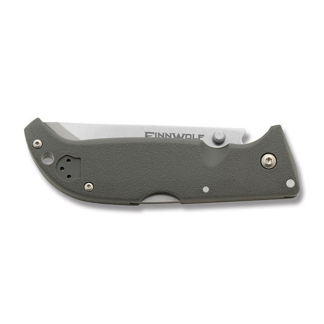 COLD STEEL FINN WOLF 3.5&quot; OD GREEN CLIP FOLDER W/TRI-AD LCK