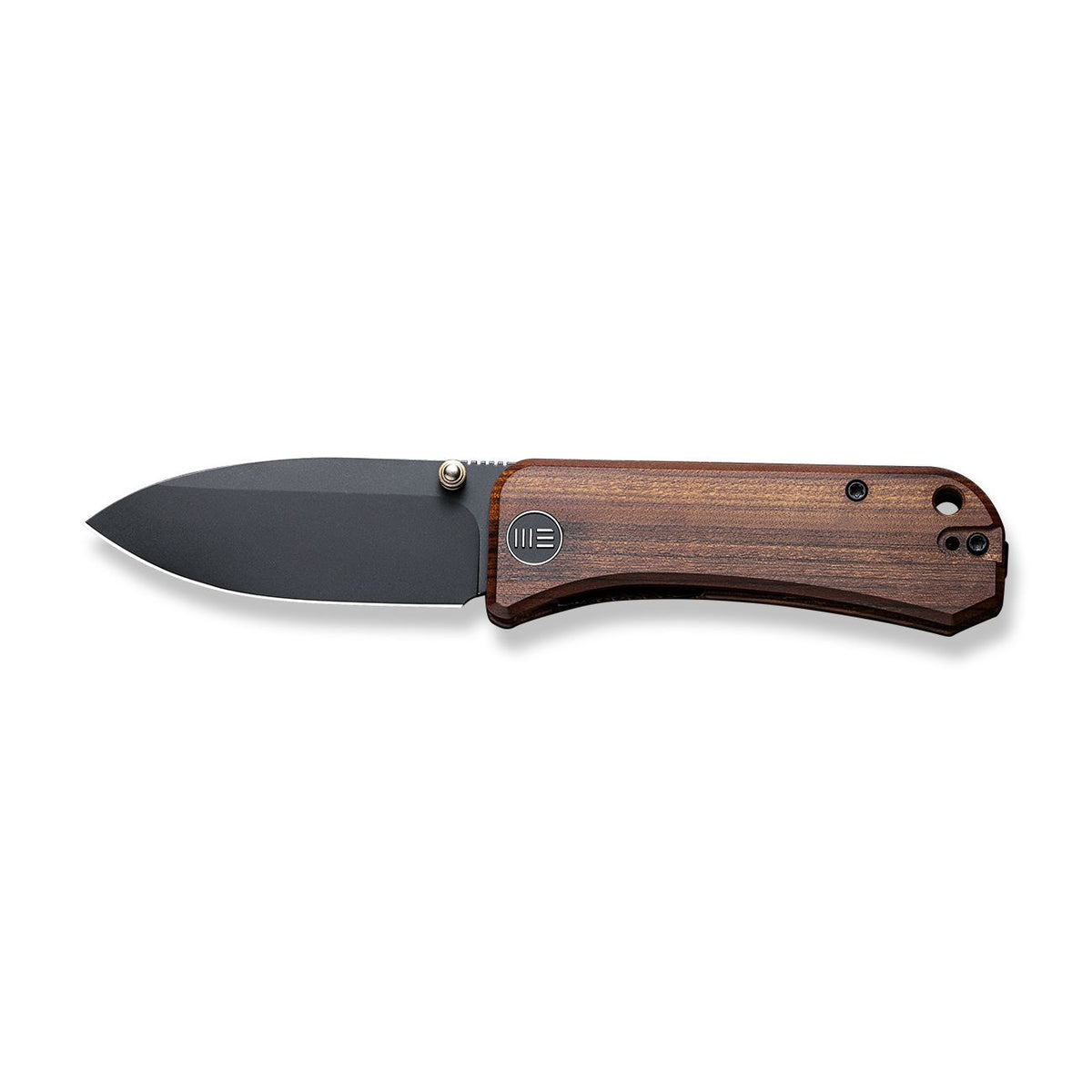 WE KNIFE BANTER 2.9" CUIBOURTIA WOOD/BLK